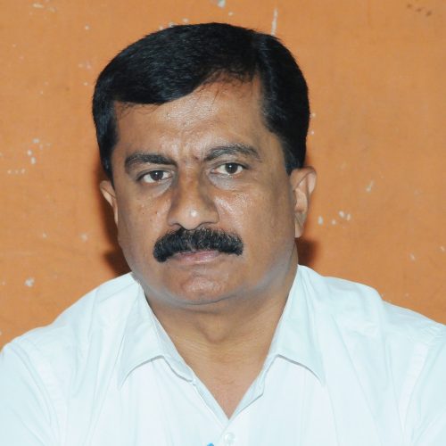 S Devaraj is the candidate for the Zilla Kannada Sahitya Parishad