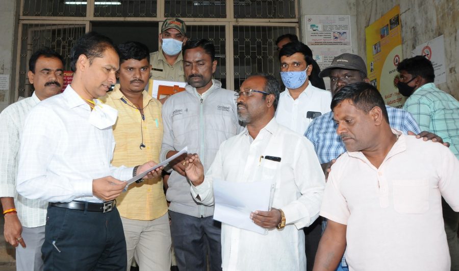 Federation of Dalit Organisations appeal to the Minister of Social Welfare through the district authorities