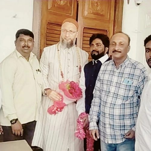 Burhanuddin appointed as Tumkur district president of AIMIM party