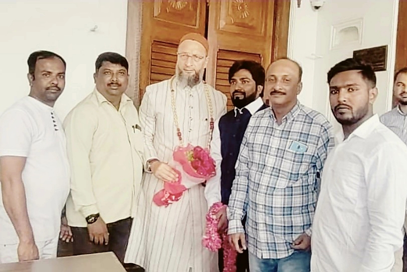 Burhanuddin appointed as Tumkur district president of AIMIM party